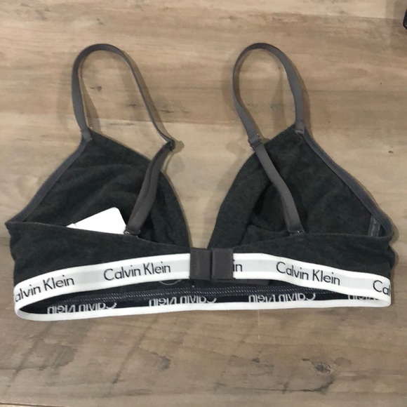Calvin Klein triangle bralette - Picture 3 of 4